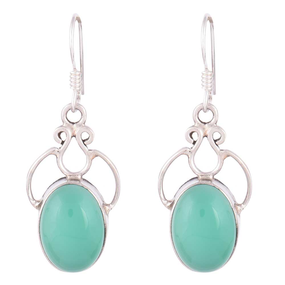 Stylish representation of Agate Teardrop Dangle Earrings conveying elegance and grace.