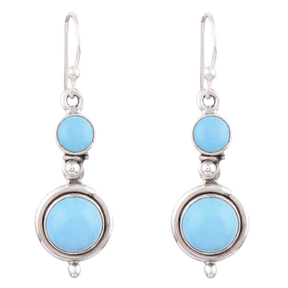 Stylish representation of Turquoise Earrings conveying elegance and grace.