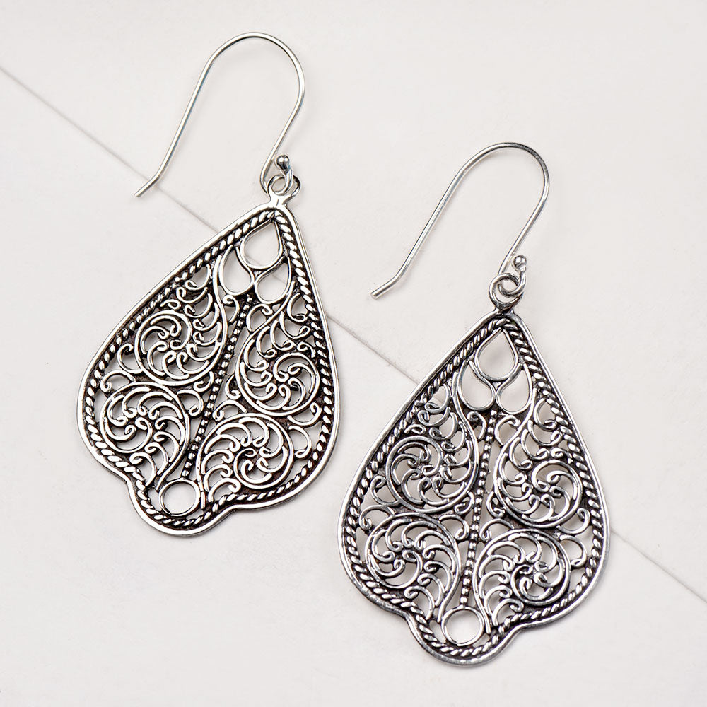 Close up of handcrafted design detailing