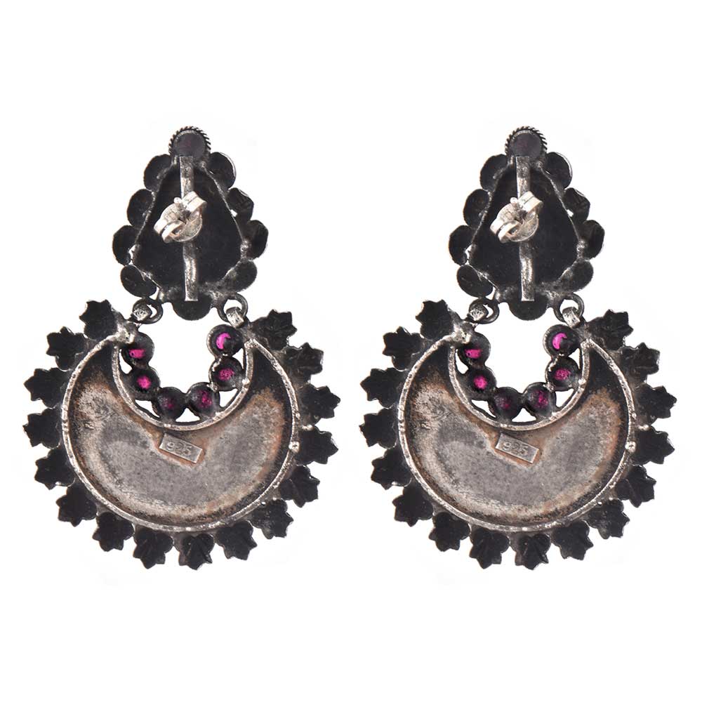 Close up of crescent details crafted by artisans