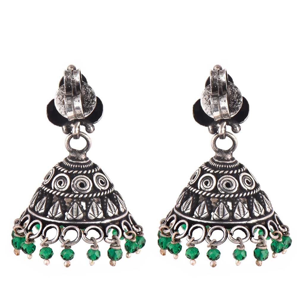 Jhumki design in 92.5 Sterling Silver