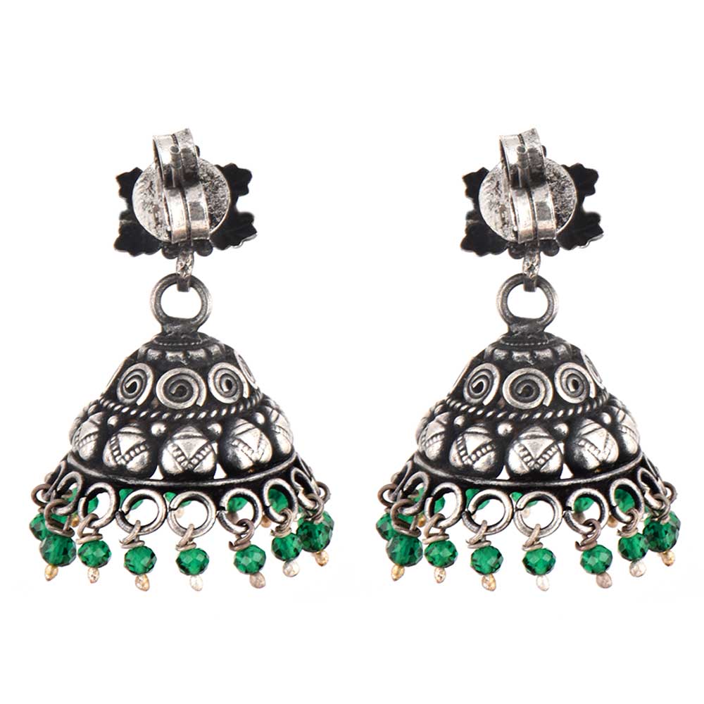 Jhumki design in 92.5 Sterling Silver
