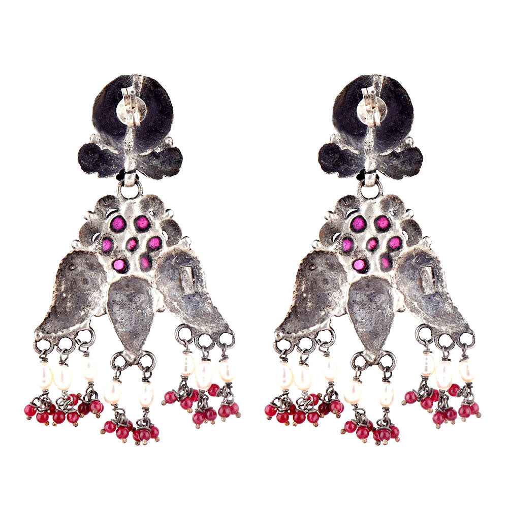 Floral design in 92.5 Sterling Silver