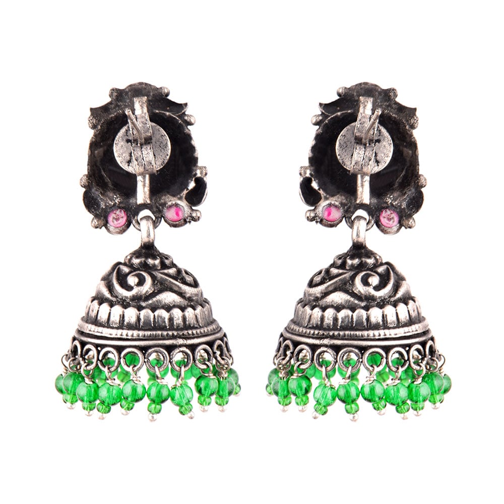 Jhumki design in 92.5 Sterling Silver