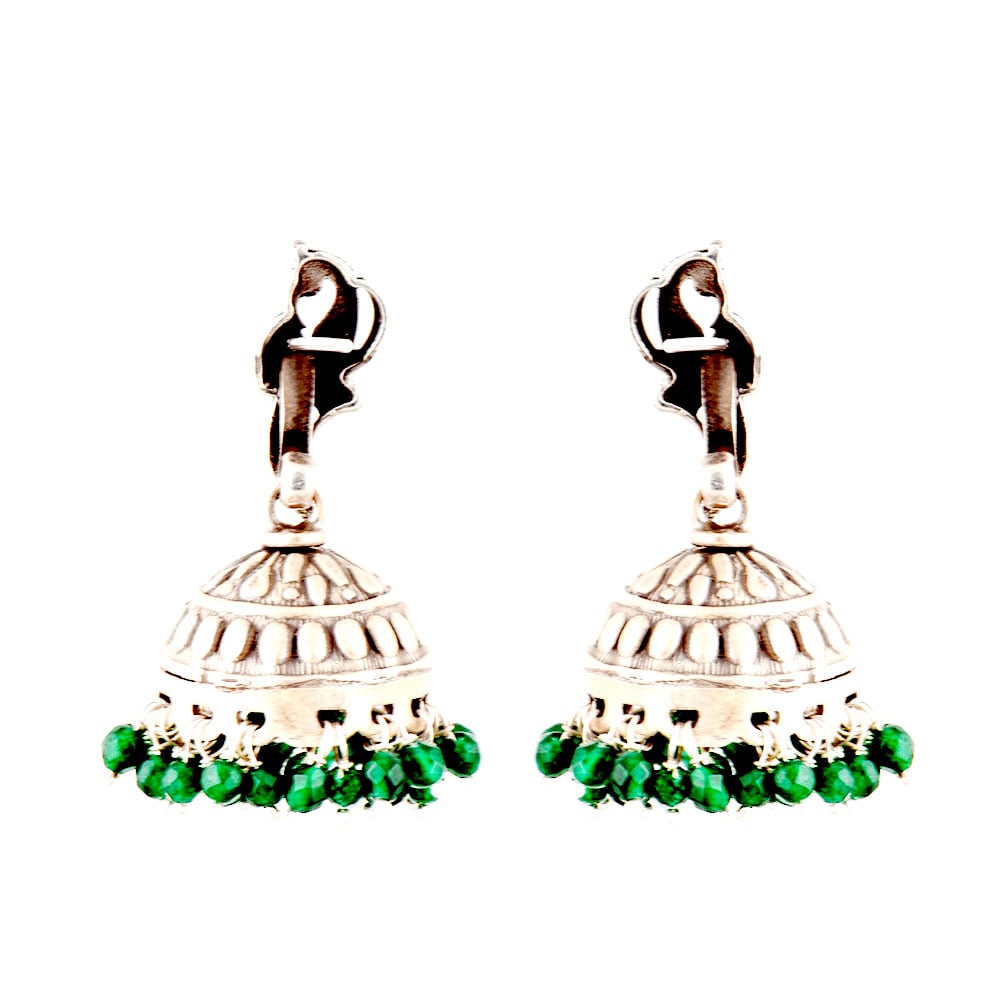 Jhumki design in 92.5 Sterling Silver