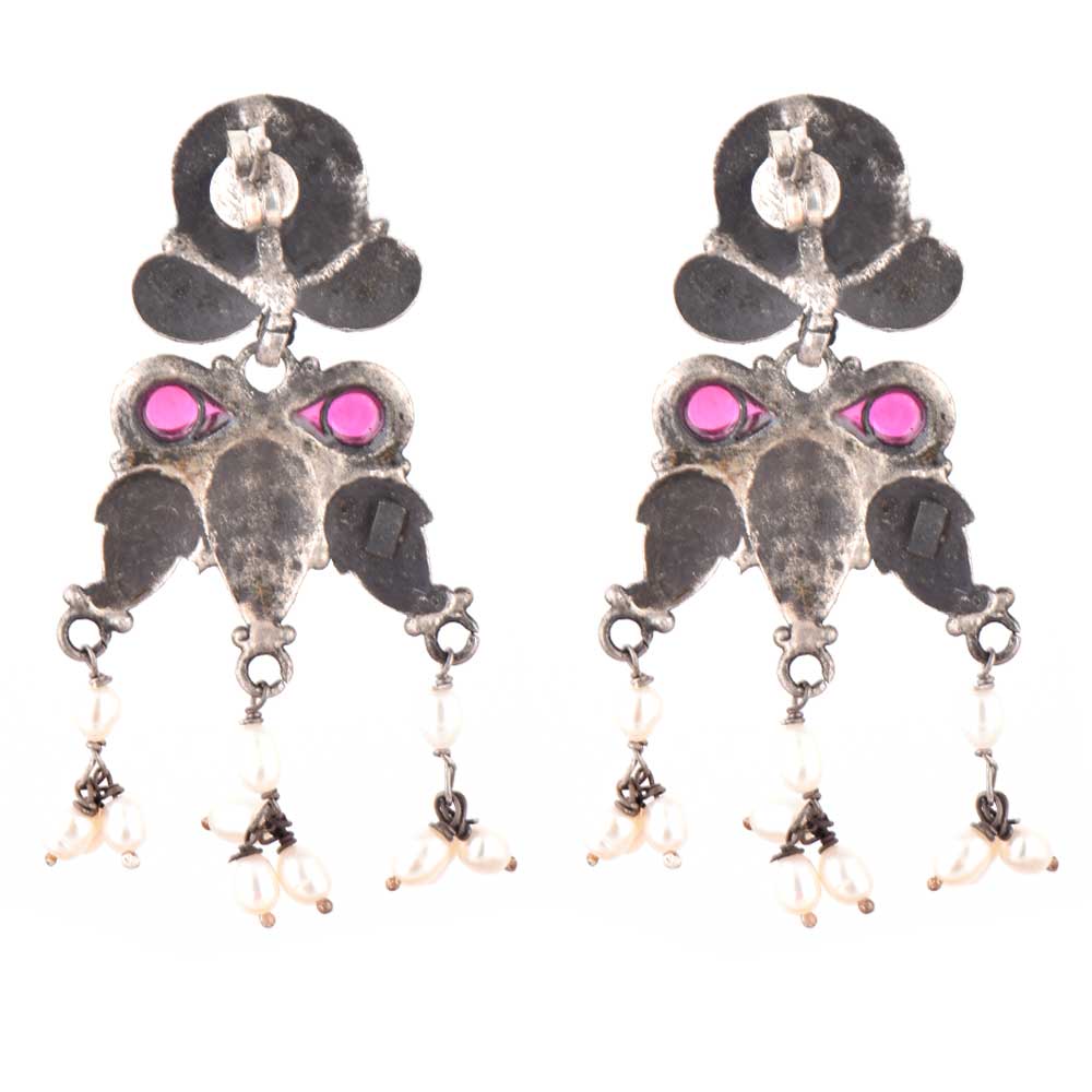 Floral design in 92.5 Sterling Silver