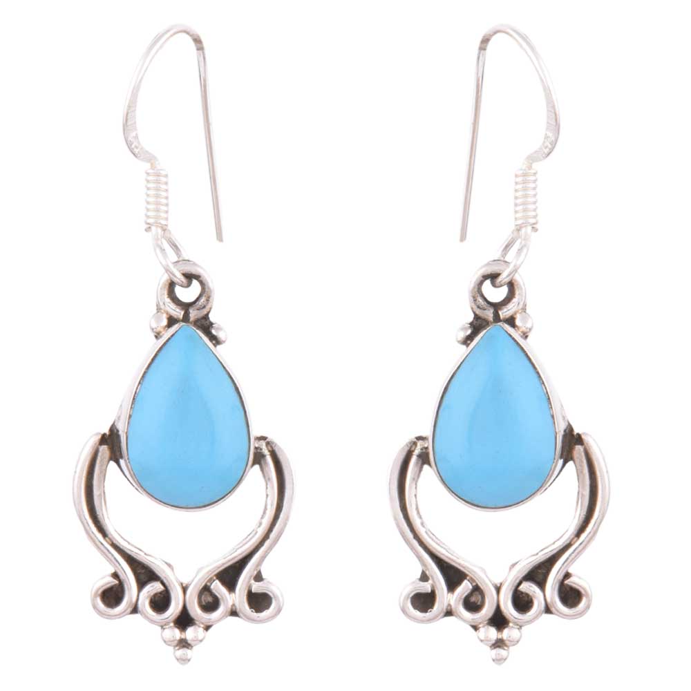 Stylish representation of Turquoise Earrings conveying elegance and grace.